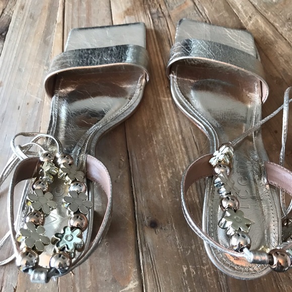 Anthropologie Vincenzo Charm wrap heels - Picture 4 of 8